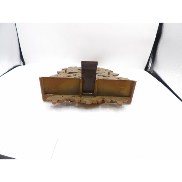 Easel- Homeco Inc.- Floral Vines on Wood Tone Plastic- Vintage 1984 #6087 - Picture 4 of 8